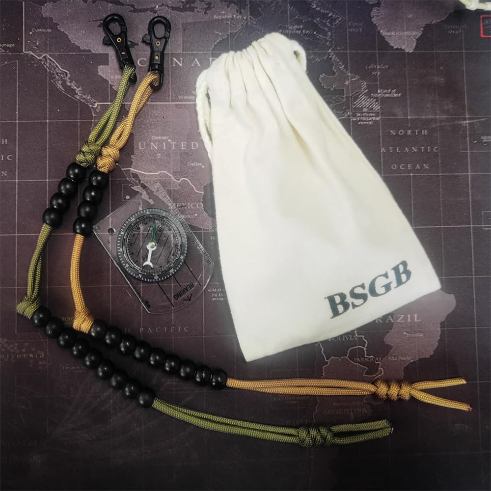 Pace Counter Beads Pace Count Beads - Military & Army Ranger Navigation ...