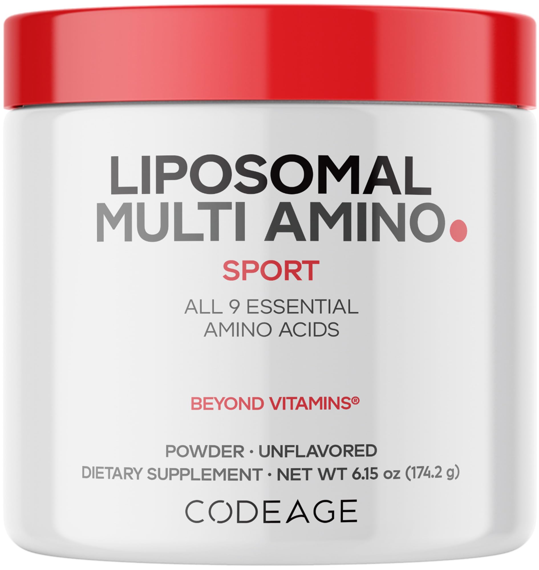 Amazon.com: Codeage Liposomal Amino Powder, BCAA & EAA, 9
