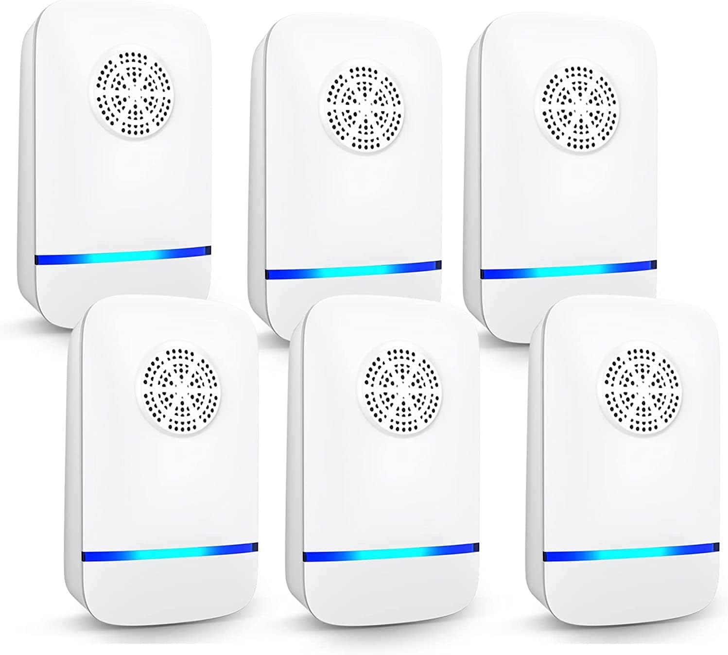 Ultrasonic Spider Repellent, 6 Pack Electronic Mouse Repellent Plug in
