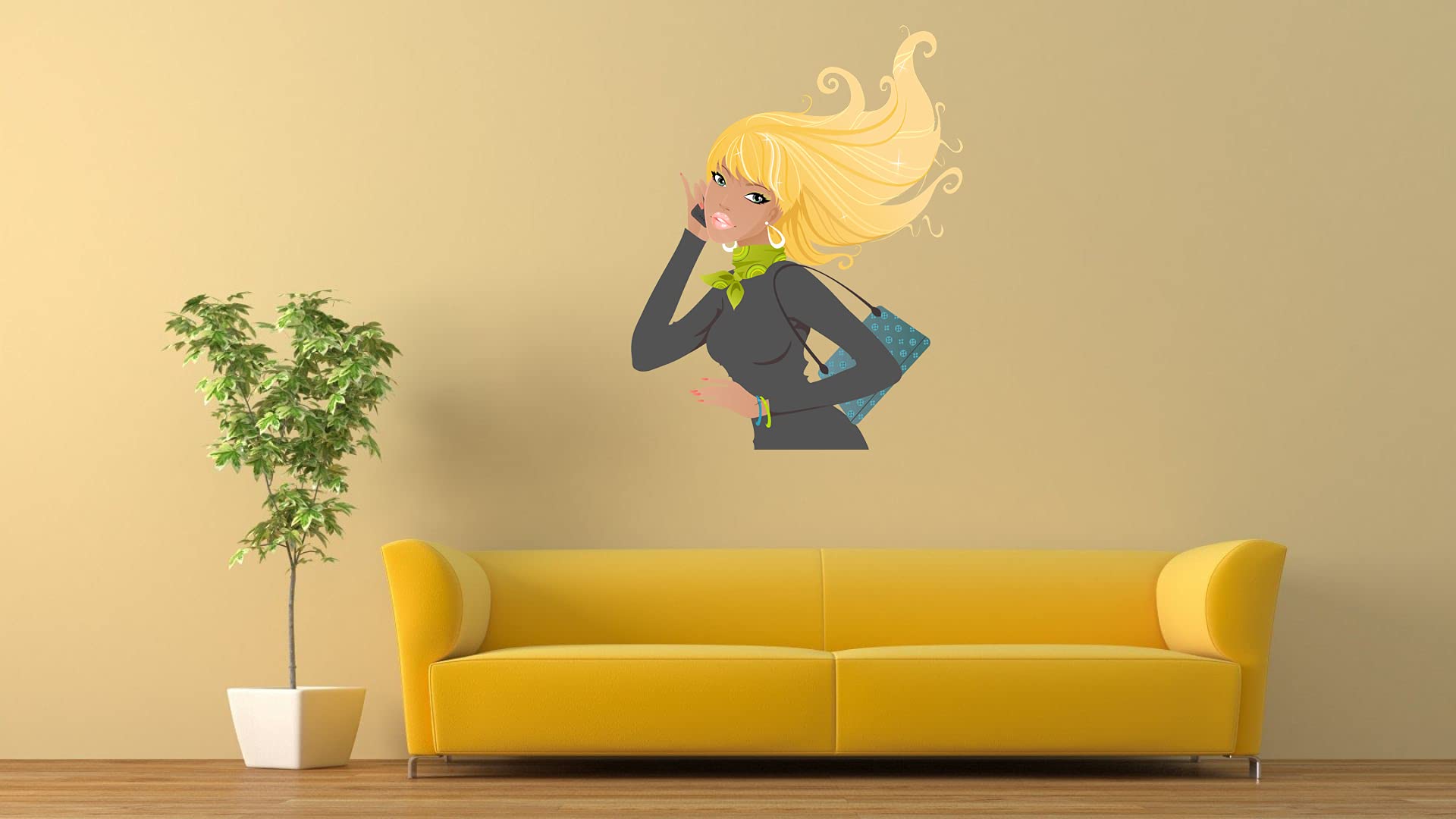 DGI2CART CENTRELLA Wall STIKCER 50CM X70CM