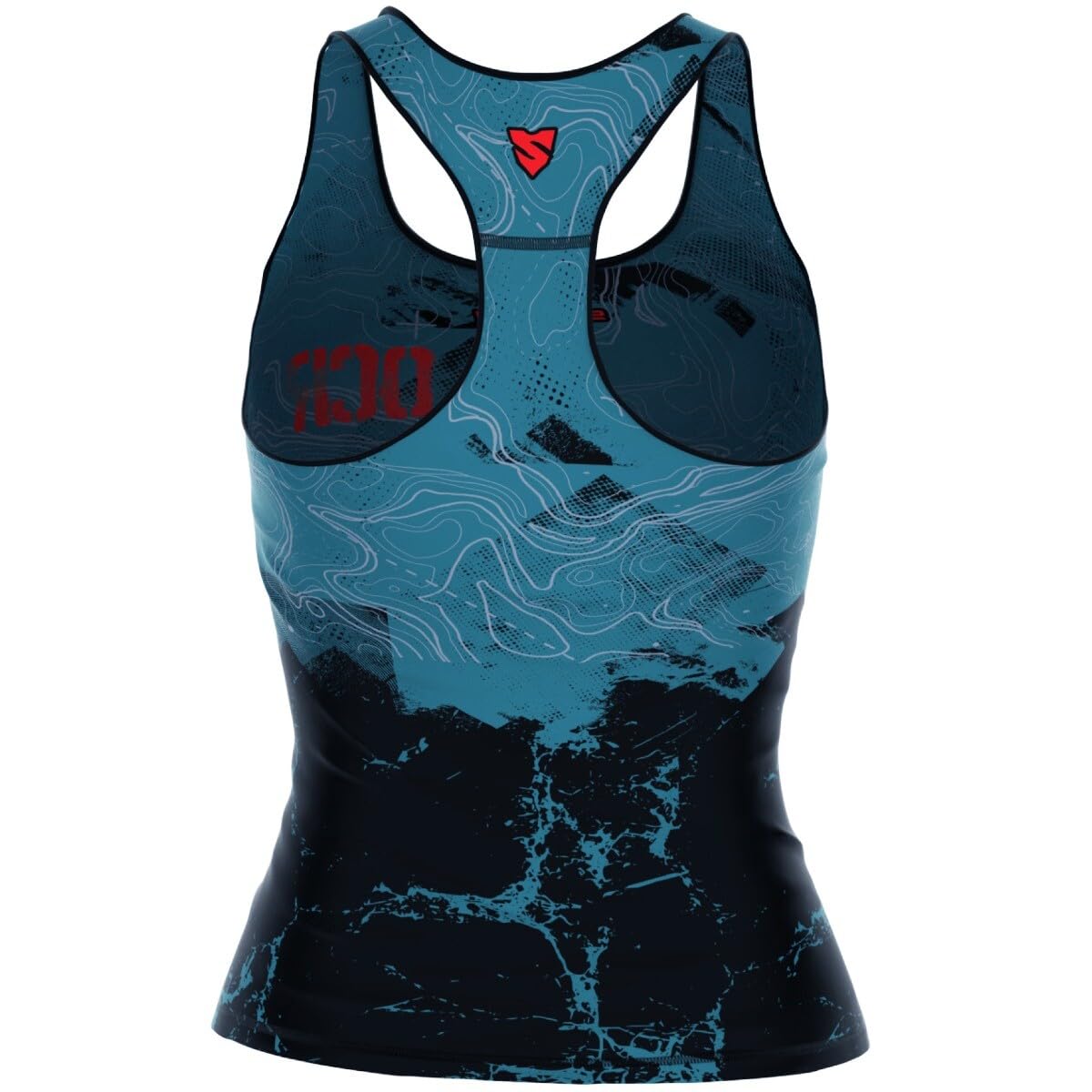 SMMASH Tank-Top für Damen, Top Ärmellos für Sport Outdoor OCR Cross-Training Fitness Yoga Gym, Atmungsaktives Funktionsshirt, Sporttop, Sportshirt, Professionelle Sportbekleidung - 5