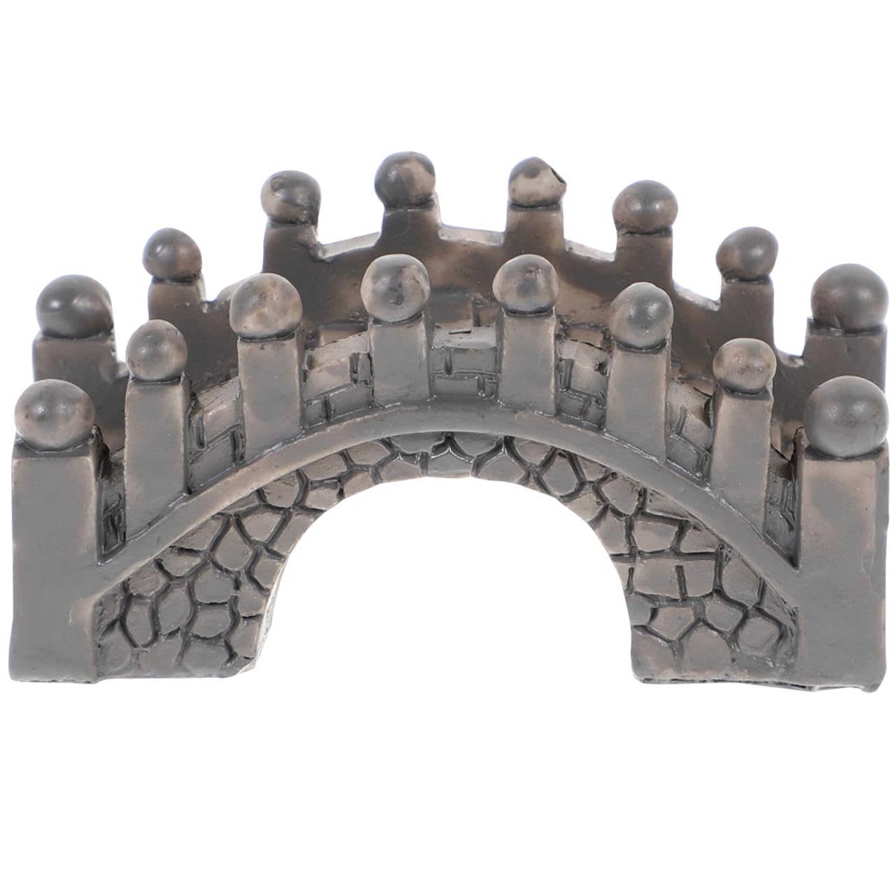 Exceart Random Color Miniature Arch Bridge 1.97X0.79x0.59in Resin Ornament For Fairy Garden Terrarium Aquarium Decor Small Bridge For Bonsai And Fish Tank