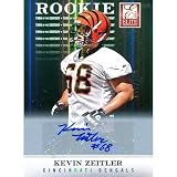 Kevin Zeitler Autographed 2012 Donruss Elite Rookie Card - Football Autographed Rookie Cards