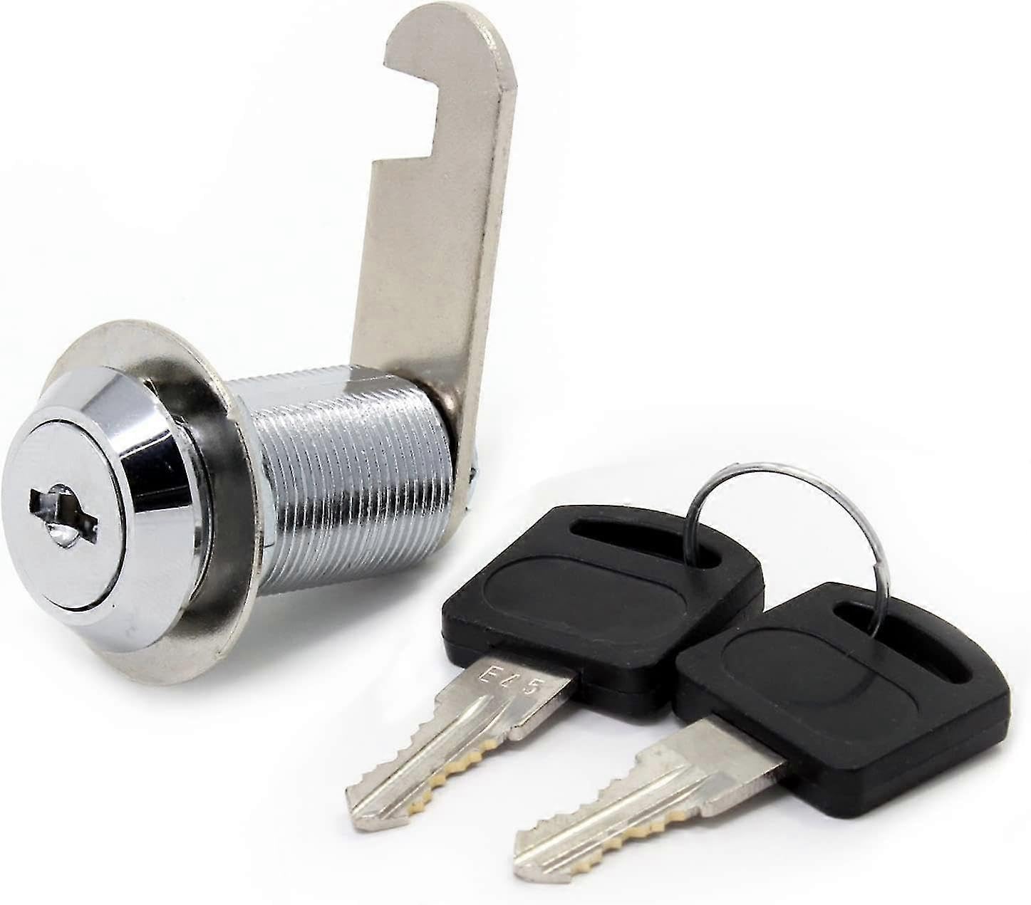 16mm Stainless Steel Mailbox Security Lock with Matching Keys, 30mm Drawer Lock