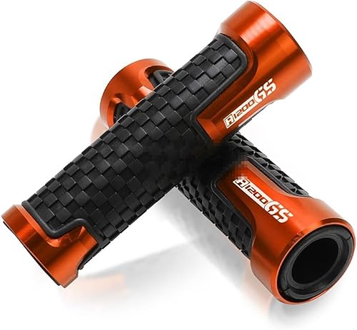 Miniatura 6 de Empuñaduras de manillar de motocicleta Accesorios de motocicleta 78 "0.866 in Alumimum Rubber antideslizante manillar Grips para BMW R1200GS R1200 R