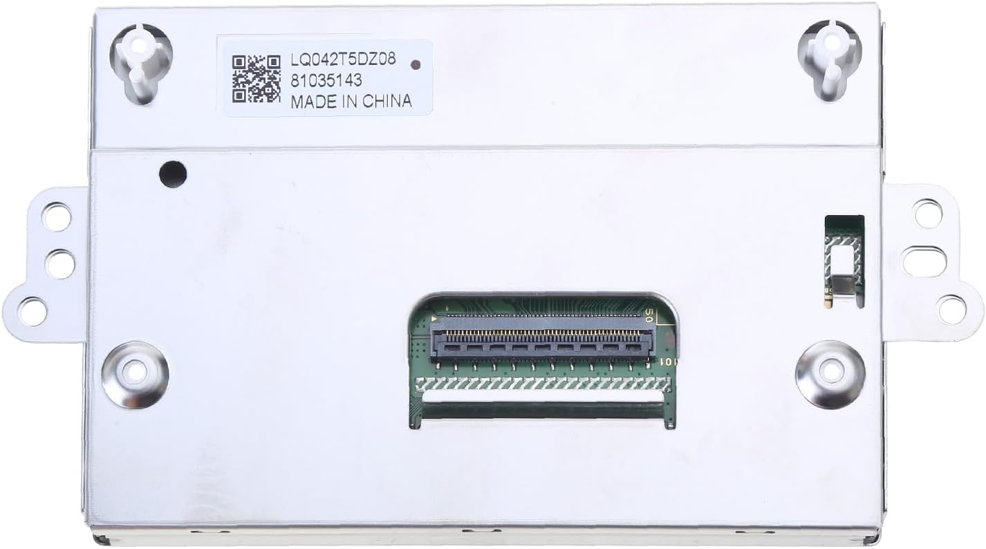 自動車用計器クラスタスクリーンLCDカラーディスプレイ、140MPHに適していますLQ042T5DZ02計器スピードメーター輝度プロ