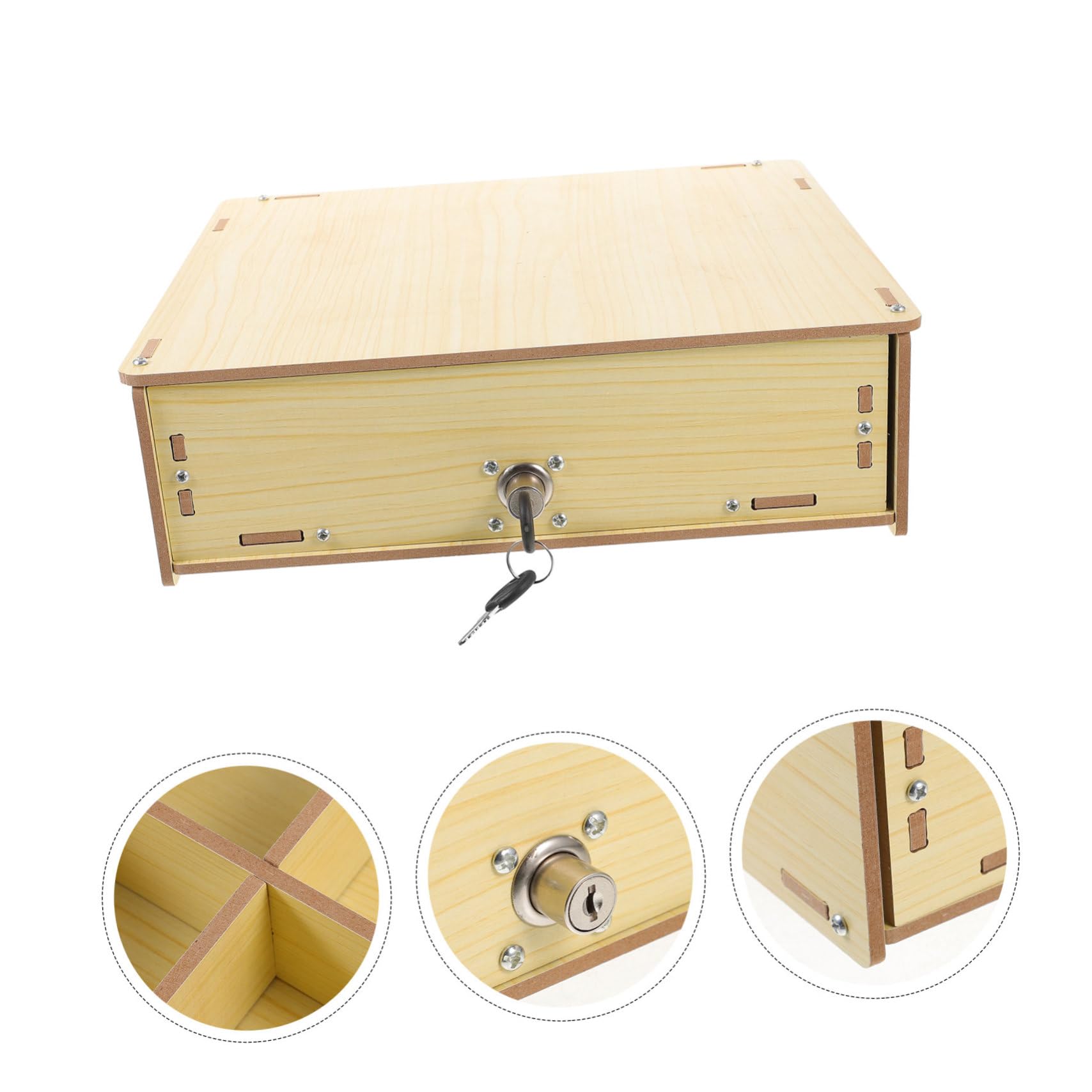 木製通貨キャッシュトレイ、デスクトップキャッシュドロワーバリエーションキャッシュストレージボックス マネーボックス 通貨ホルダー 現 Amazon |  iplusmile レジ引き出し キャッシュドロア 現金引き出し3紙幣/ 3コイン お金の収納ボックス スプリングクリップ付き 紙幣 ...