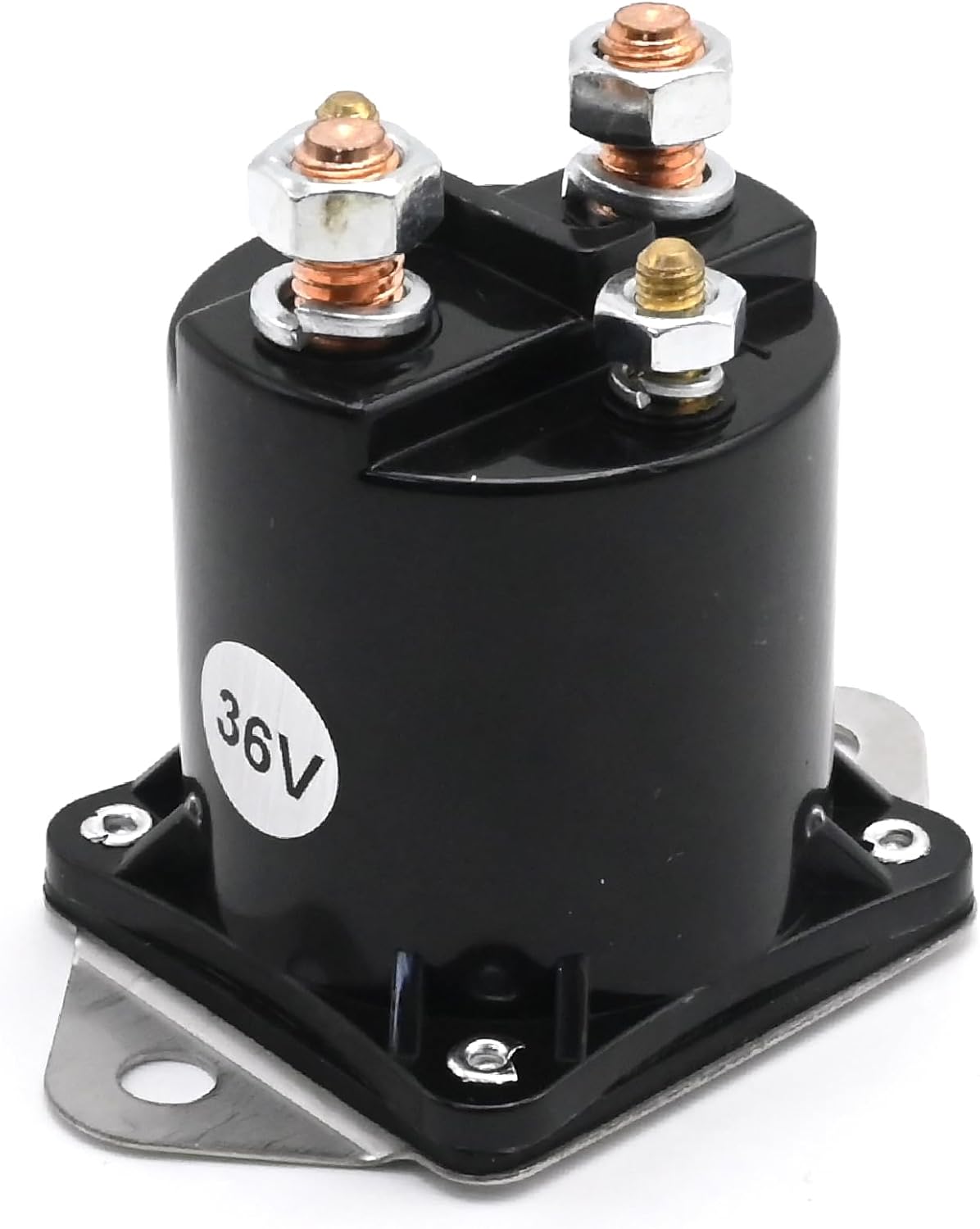 8016 36V 4 Terminal Starter Solenoid, Replacement for Club Car DS Golf Cart 1976-1998