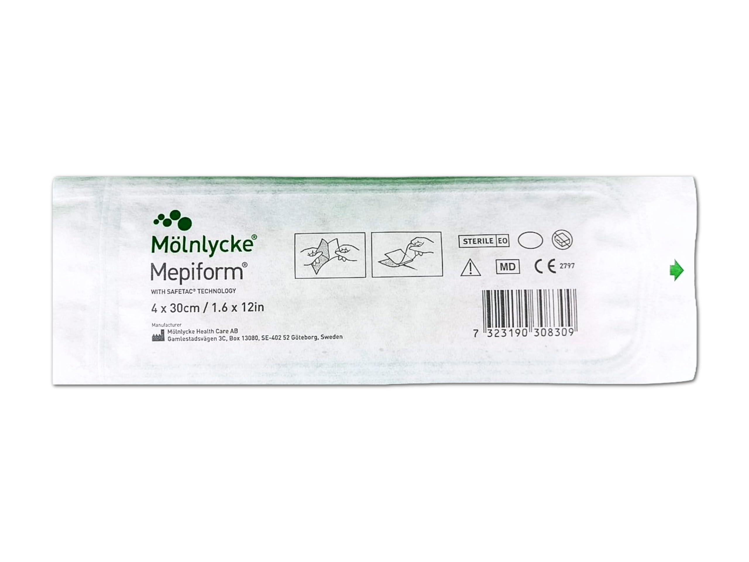 MEPIFORM - Apósitos (4 x 30 cm, 5 unidades)