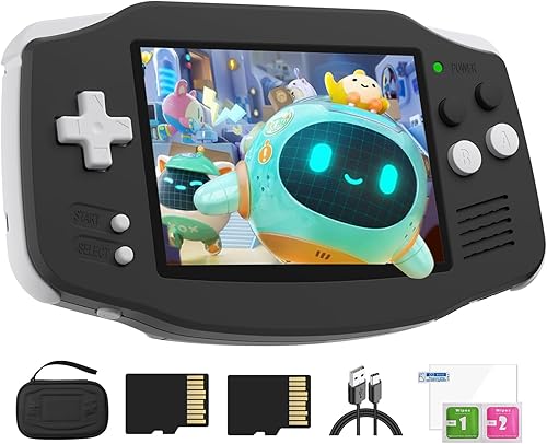 RG34XX - Consola de juegos portátil retro Linux OS 3.4 pulgadas IPS 720* 480 pantalla 64G tarjeta 5000+ juegos clásicos RG34XX H700 64-bit 3500mAh