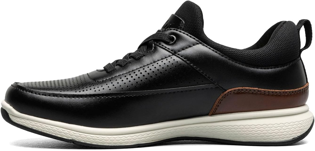 Florsheim Boys' Satellite Perf Elastic Lace Slip-on Jr.