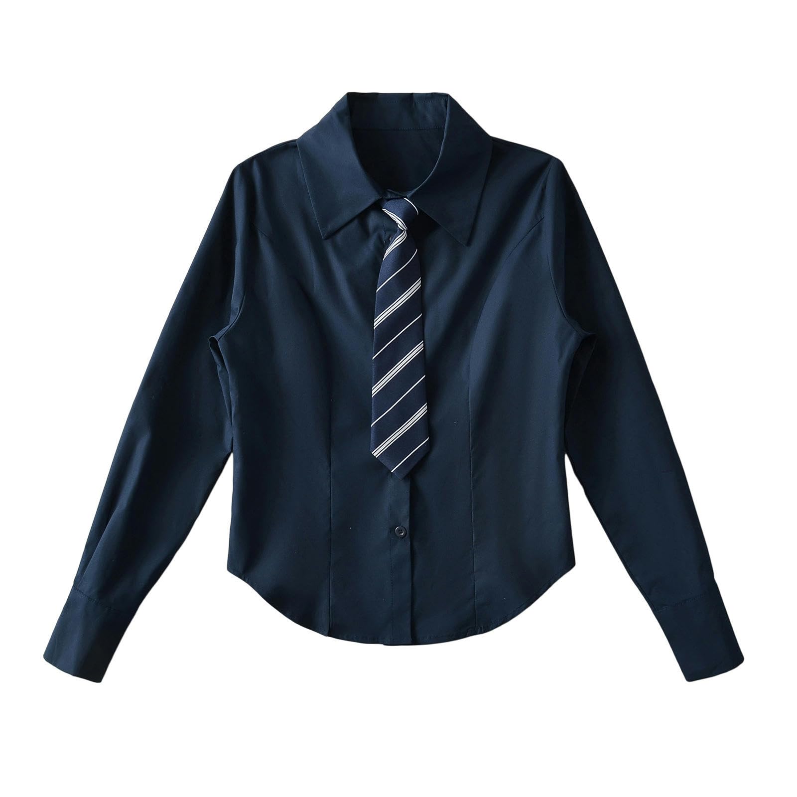 neck tie for blue long sleeve