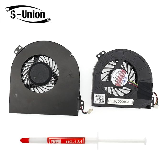 Buy SUnion New Laptop CPU Replacement Cooling Fan with 3 Wire