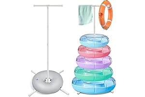 2 Pack Pool Float Storage Rack: Keep Your Pool Floats Organized and Tidy!