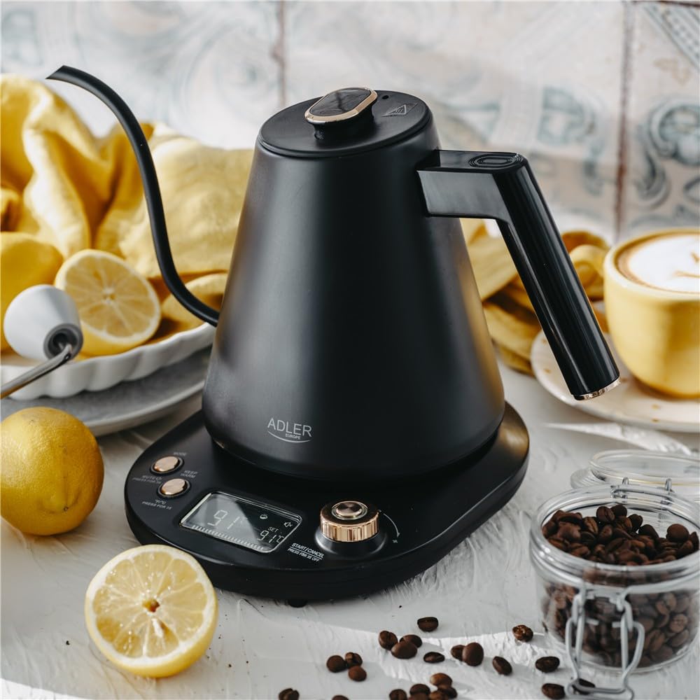 ADLER hervidor eléctrico con boquilla larga 1.0l