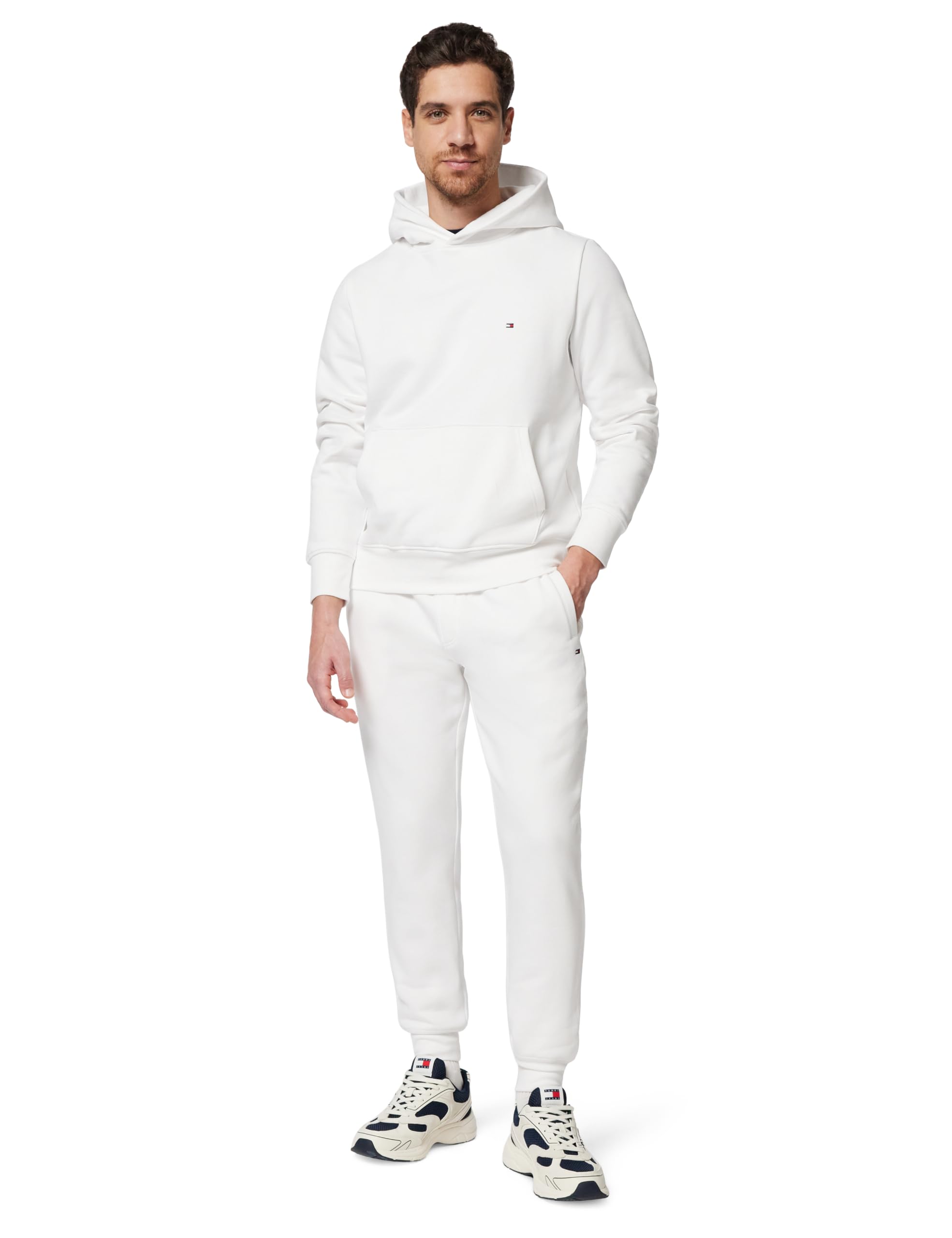 Tommy Hilfiger Herren Flag Logo Tracksuit Mw0mw36440 Trainingsanzug (1er Pack)