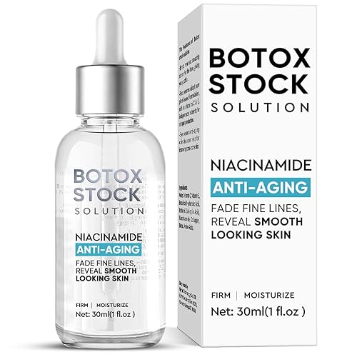 Botox - Suero facial con vitamina C y E, suero facial instantáneo y antienvejecimiento, reduce las líneas finas, arrugas, piel regordeta, aumenta el