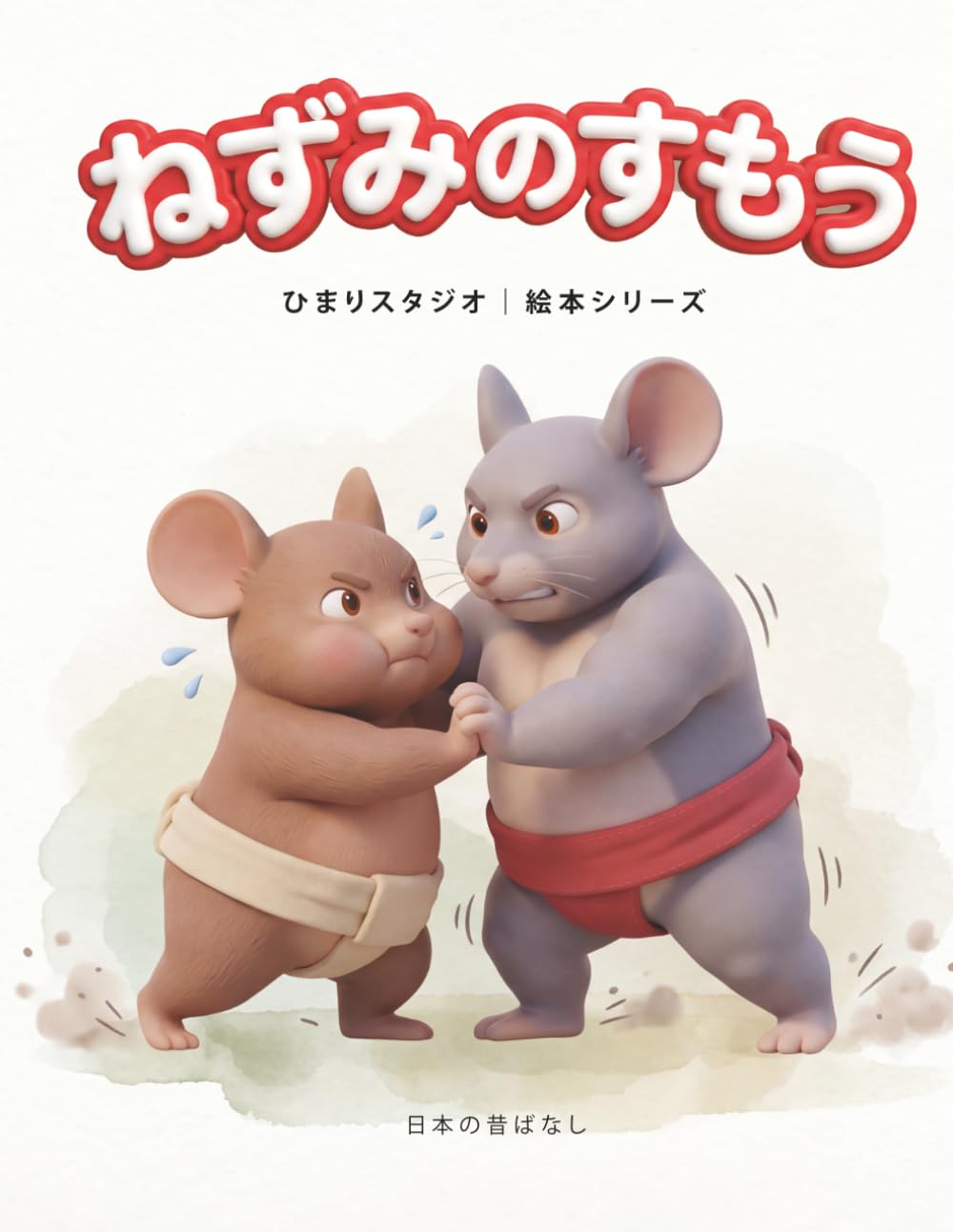 ねずみのすもう: 3〜5歳向け 親子で楽しむ はじめてのやさしい昔話えほん (ひまり姫と読む 日本の昔話えほん)