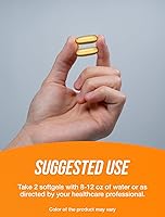 Vista 4 de BulkSupplements. Com cápsulas blandas de ácido linoleico conjugadas - suplementos de CLA, CLA 2000 mg, CLA Cápsula de cártamo, píldoras CLA - 2