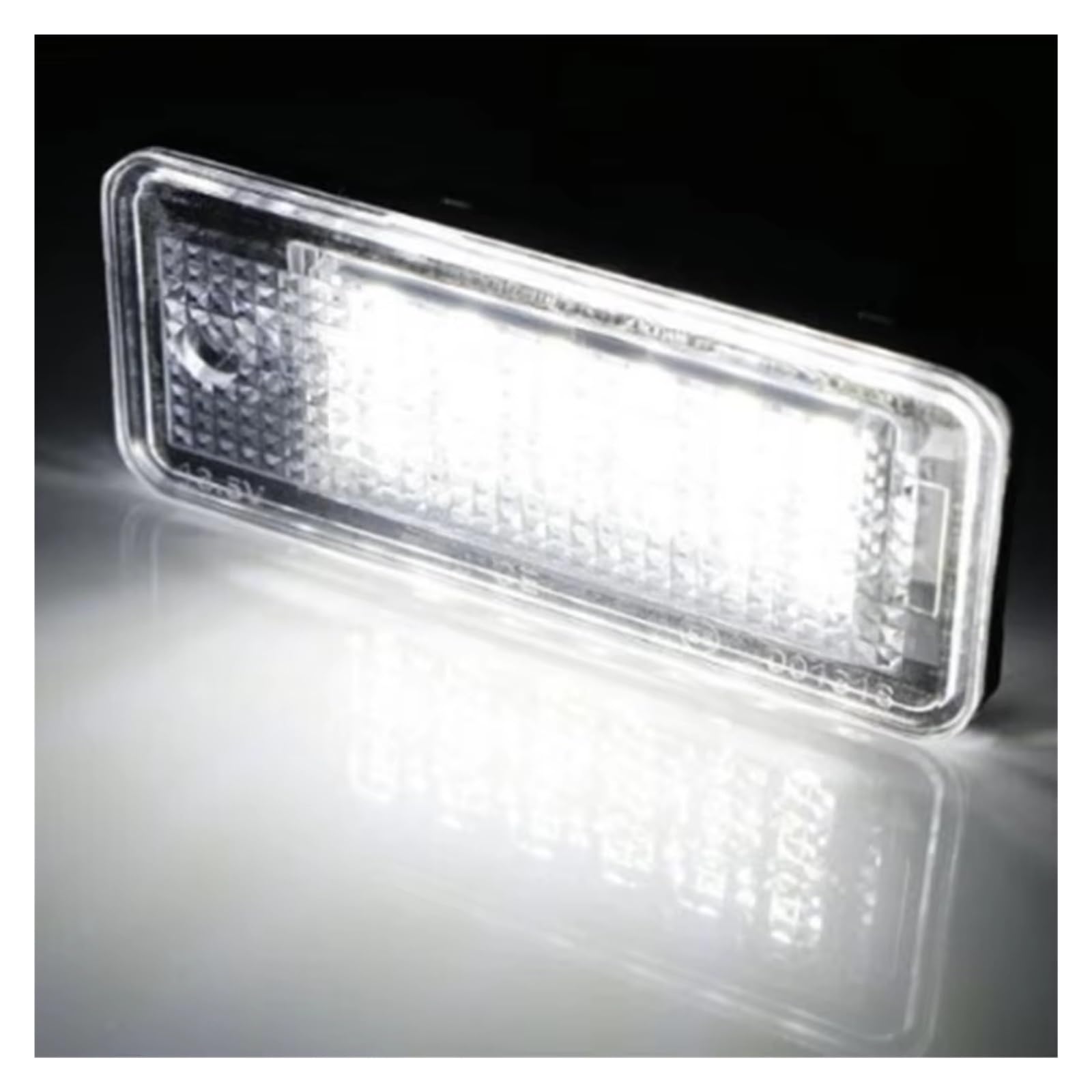 Lámpara matrícula LED coche compatible con A3 S3 A4 RS4 B7 de 2003 a 2012 5