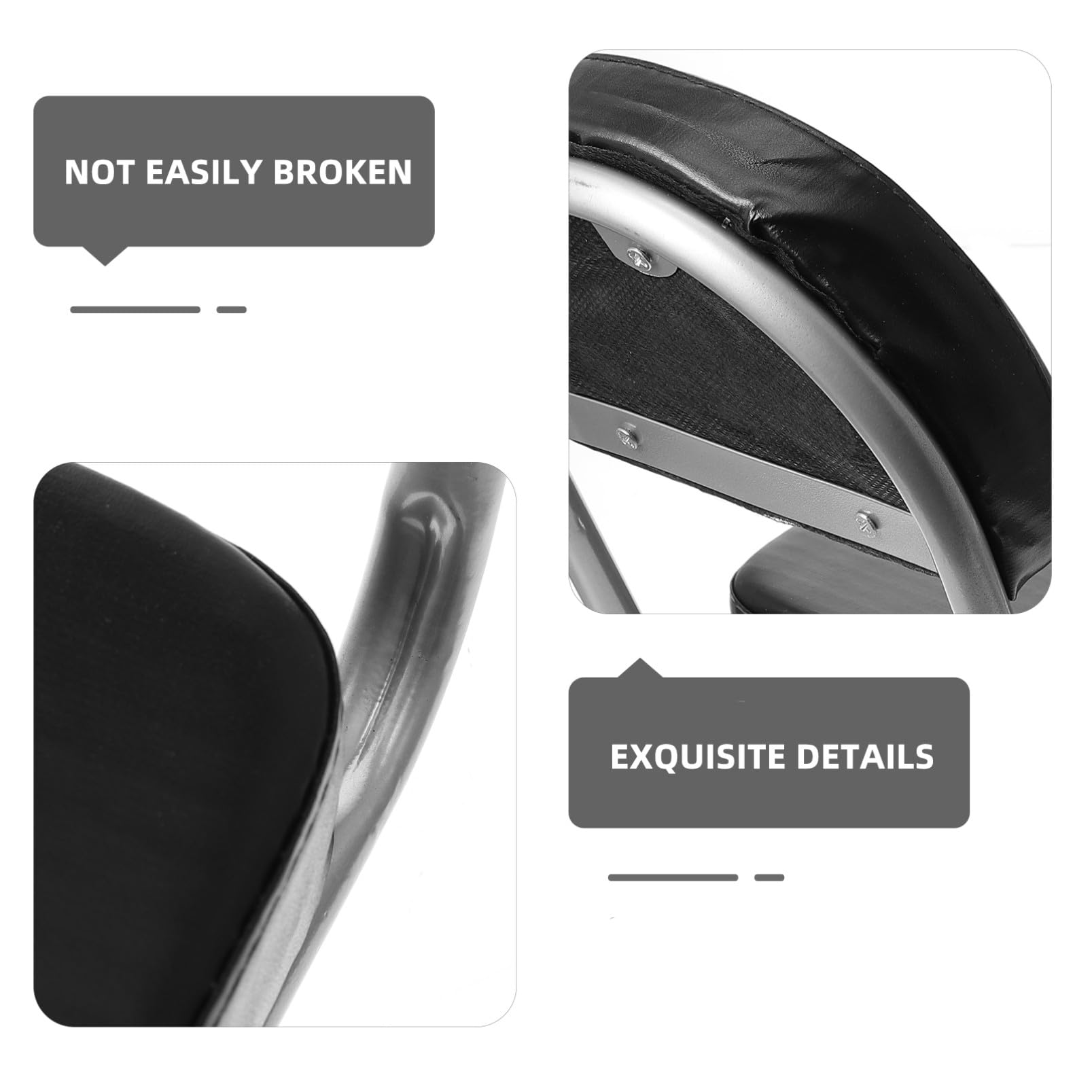 Siège Arrière De Vélo Dossier Souple en Mousse Et Acier Épaissi, Coussin Confortable pour Siège Stable, Adapté Vélo Électrique Et Usage Citadin, Accessoire Robuste