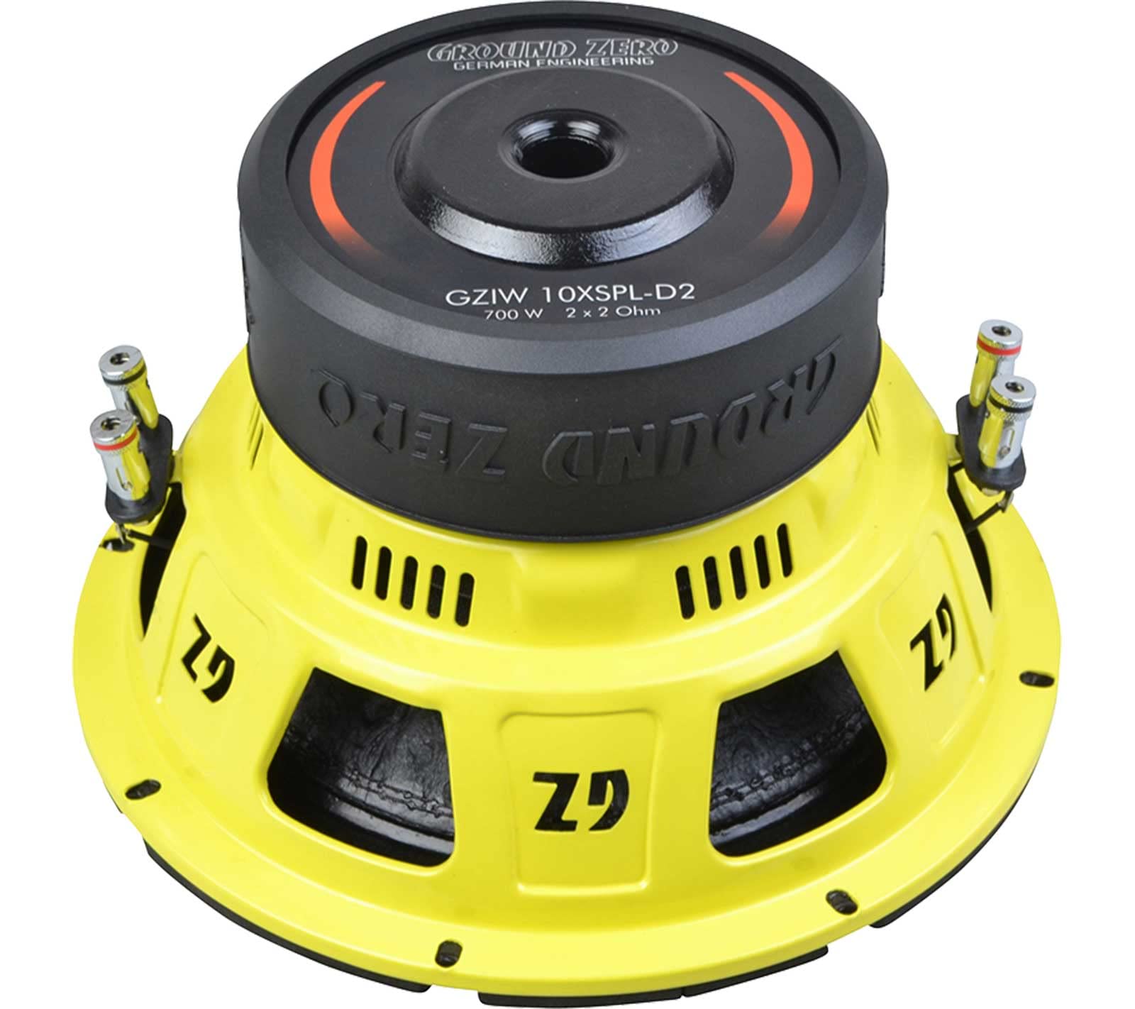 Ground Zero GZIW 10XSPL-D2-25 cm pasif subwoofer, 1000 watt (RMS