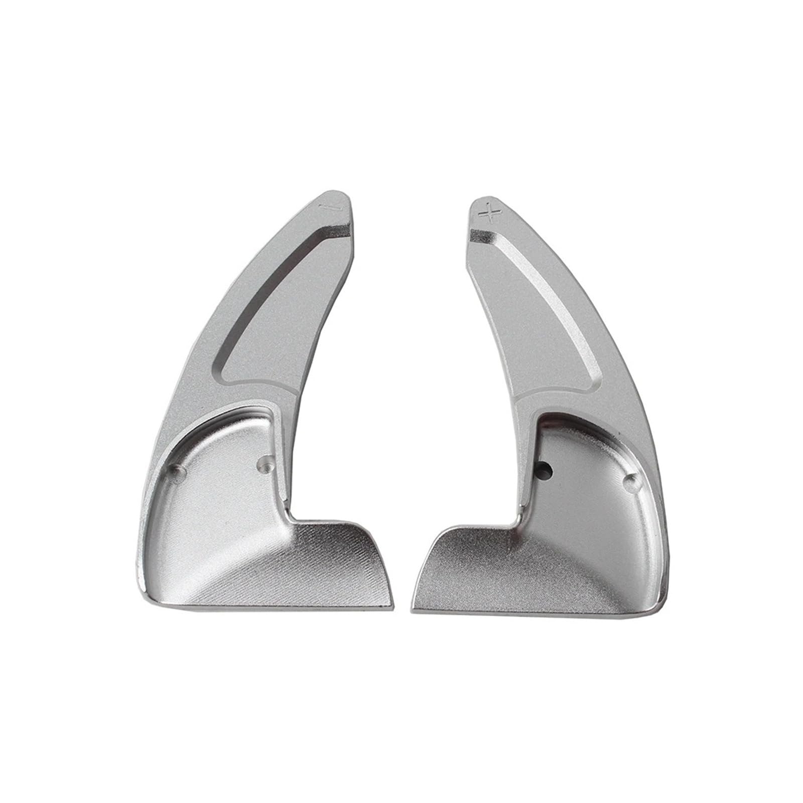 Xxiucj Car Paddle Shifter Extensions for Dodge for Charger for Challenger for Durango Aluminum Steering Wheel Direct Shift Paddle Gear Shifter Extension 2pcs(Silver)