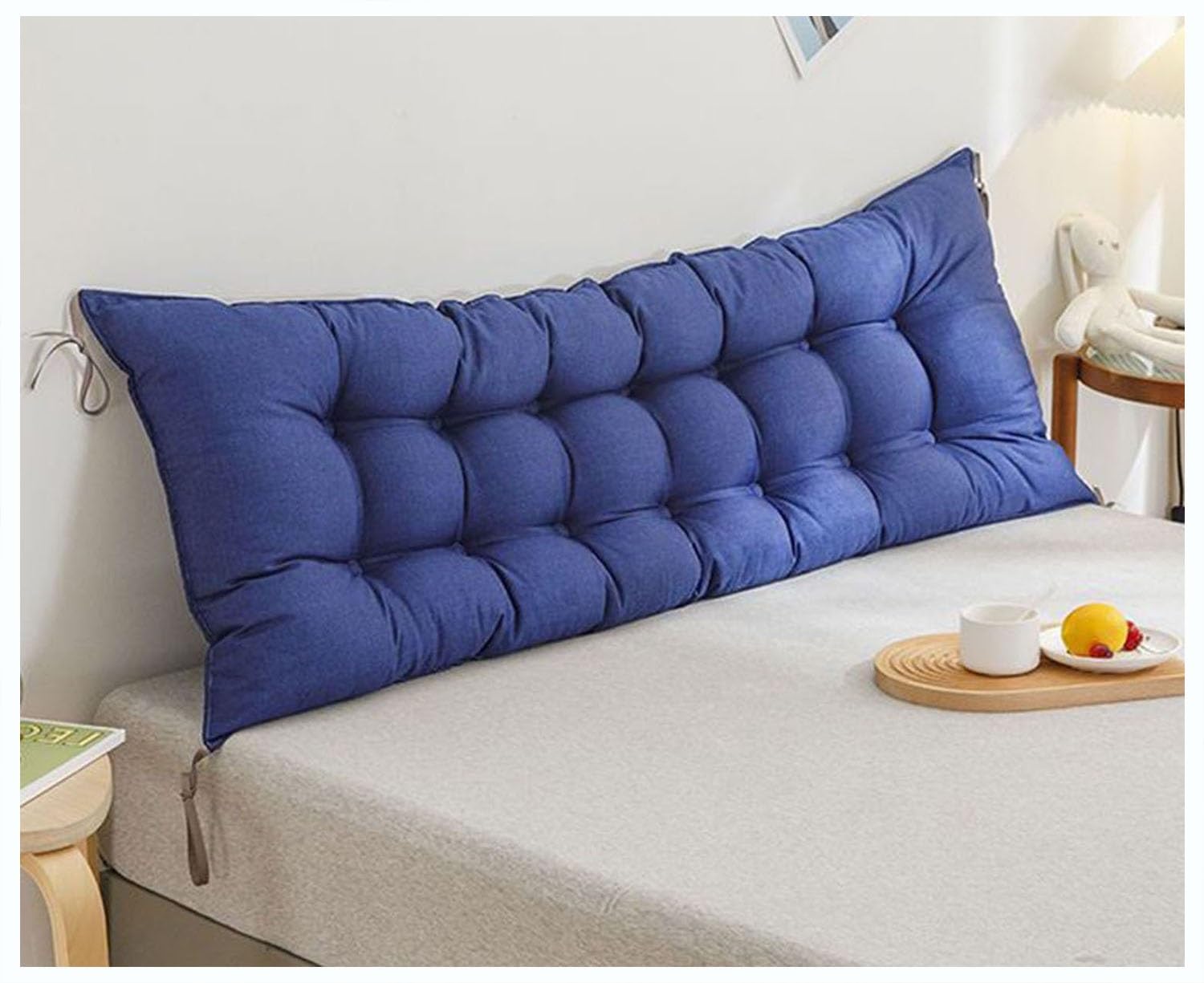 Cuscino Schienale Letto E Divano, Cuscino da lettura per letto Schienale, Cuscino Per Testiera Singolo/Matrimoniale,Premium Imbottito Cuscini Testata letto, Cuscino da Parete(I,180x50x10cm)