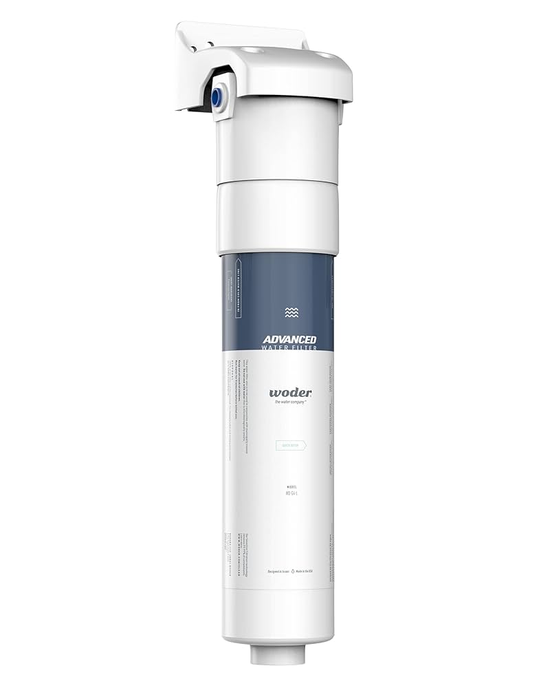 Woder WD-S-8K-ADV-JG Ultra High Capacity Inline Water Filter