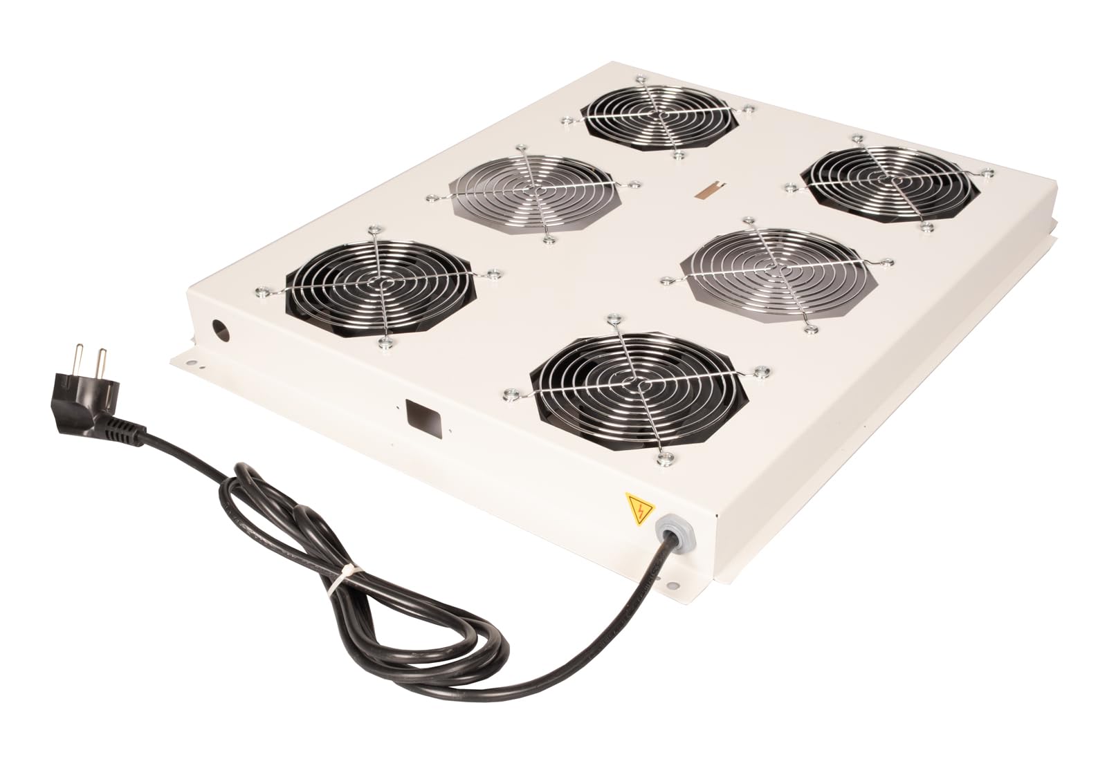 ROLINE Unité de Ventilation de Toit 19 Pouces 4 Ventilateurs, on/Off pour Armoire Serveur Gris