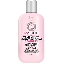 Lavouche Color Protection Leave-In Treatment with Plex, Argan & Pomegranate - Daily Anti-Fade Styling Cream & UV Shield - Thermal Protection & Frizz Control for Color-Treated Hair - 10.14 fl oz | Plex, Argan & Pomegranate, Daily Anti-Fade Styling Cream & UV Shield, Thermal Protection & Frizz Control