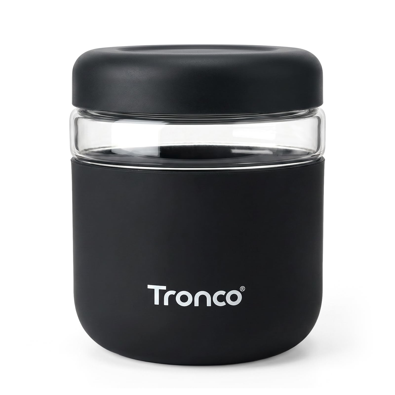 Tronco 32 oz Glass Food Storage &amp; Lunch Bowl Containers with Airtight Lids
