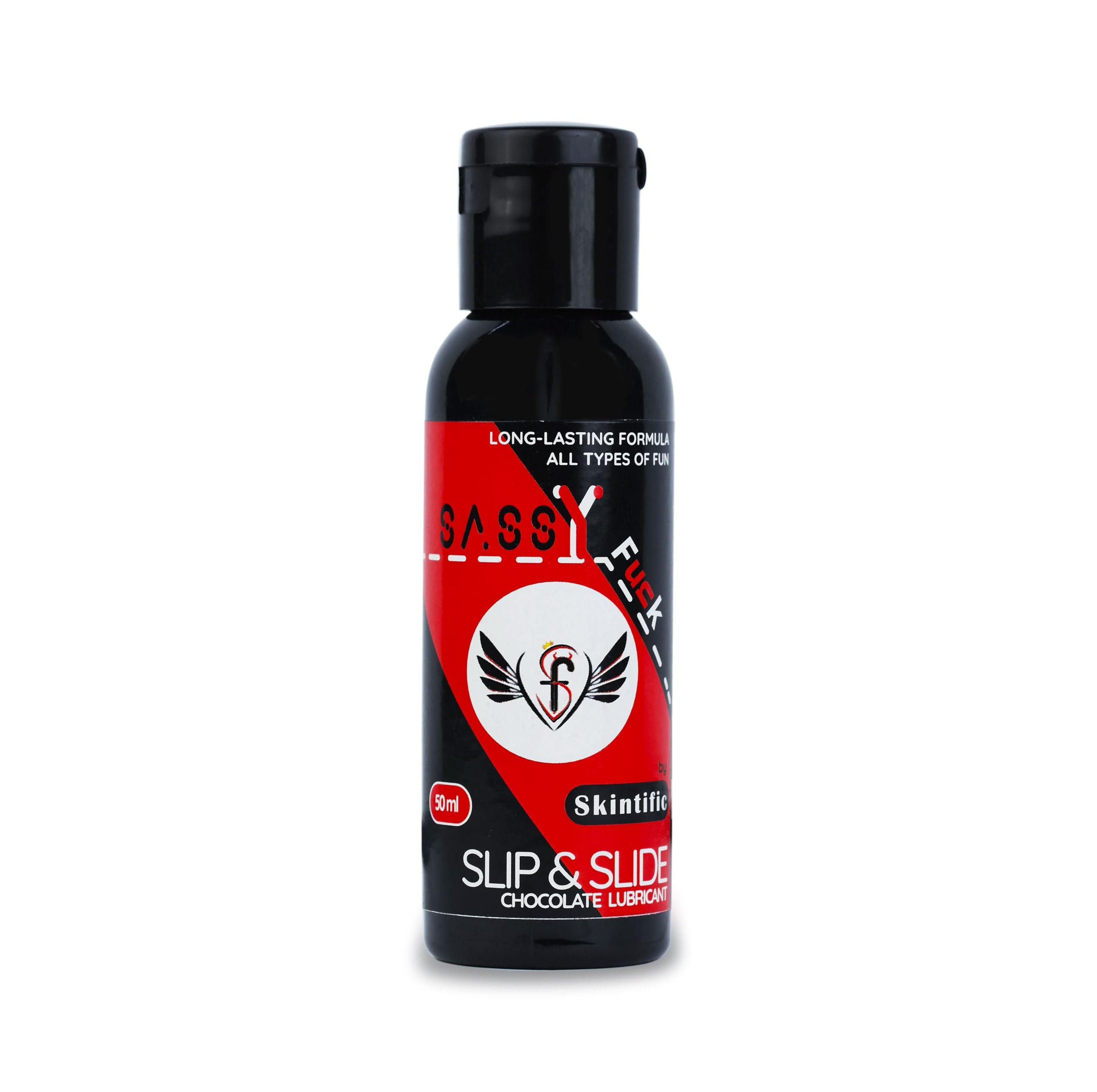 Sassy Funk Slip & Slide natural Lubricant | Water-based Chocolate Lube 50ml | Long-lasting formula-image-32