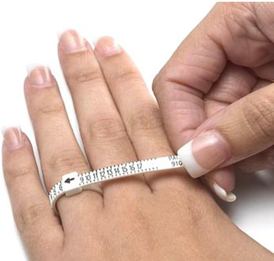 Finger Measuring Tool Ring Sizer Gauge (117 USA Ring