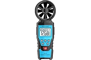 H7 Digital CFM Meter: Precise HVAC Airflow, Temperature, and Humidity Readings
