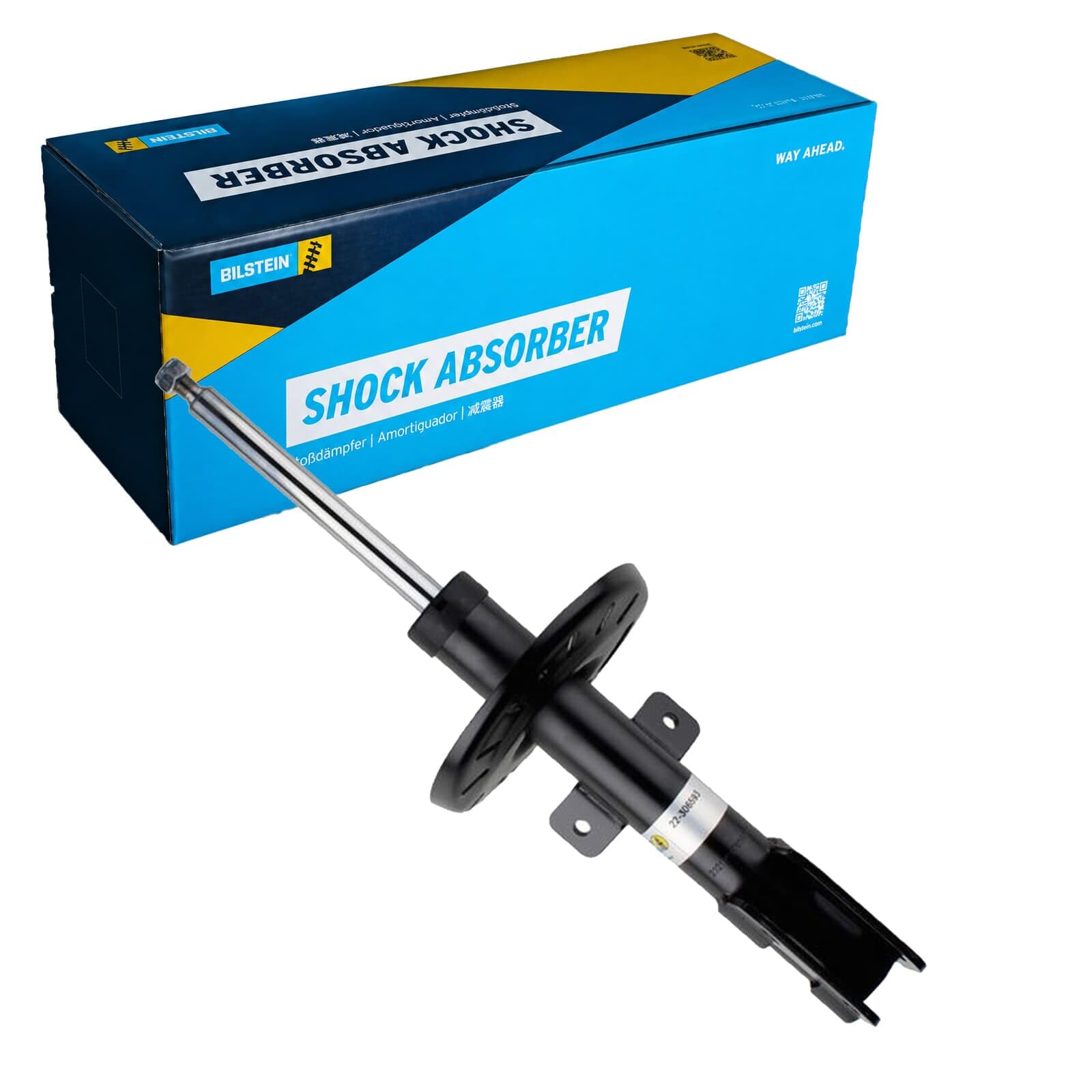 BILSTEIN 22-306593, 2 szt Amortyzator zestaw rozpórka zawieszenia przód