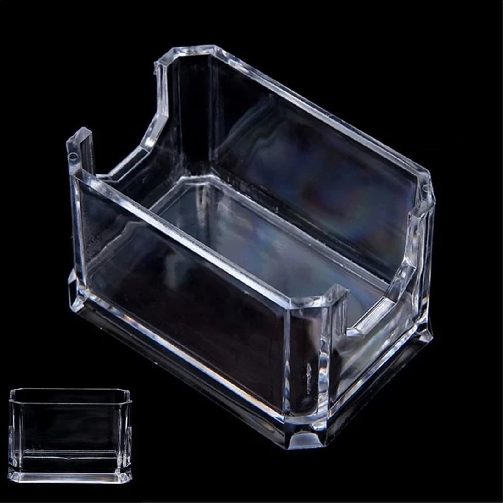 Soporte De Bolsitas De Té Caja organizadora de sobremesa for Bolsas de té, edulcorante, for Hotel, Restaurante, Sala de Estar, Paquete de azúcar, Conta, 4 Uds.