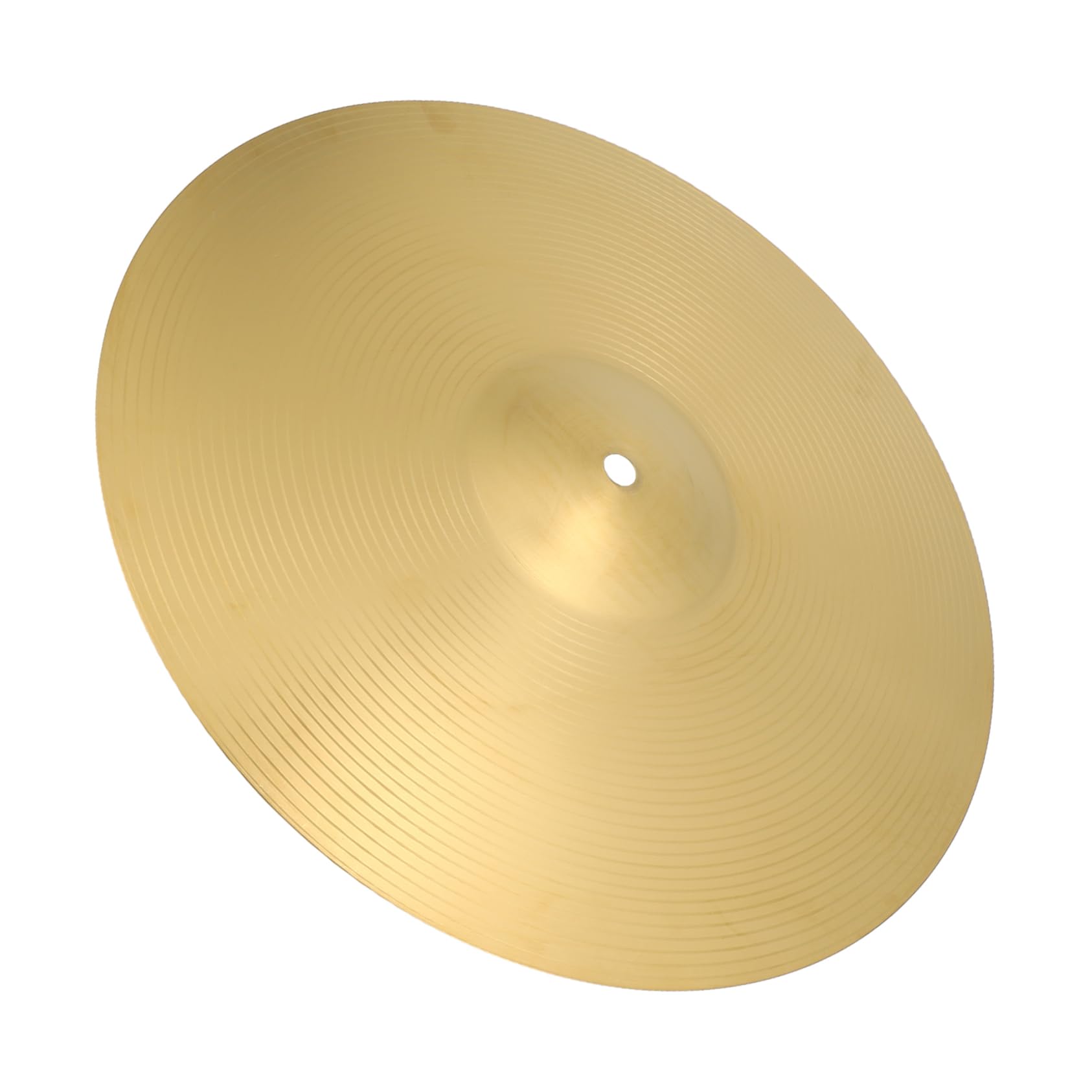 SUPVOX 14 Inch Brass Cymbals Set for Drum Kit Percussion Instrument Accessory Crash Cymbal Jazz Drum Replacement