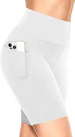 TNNZEET Biker Shorts Women - 8"/5"/3" High Waisted Tummy Control Workout Gym Spandex Booty Yoga Volleyball Shorts