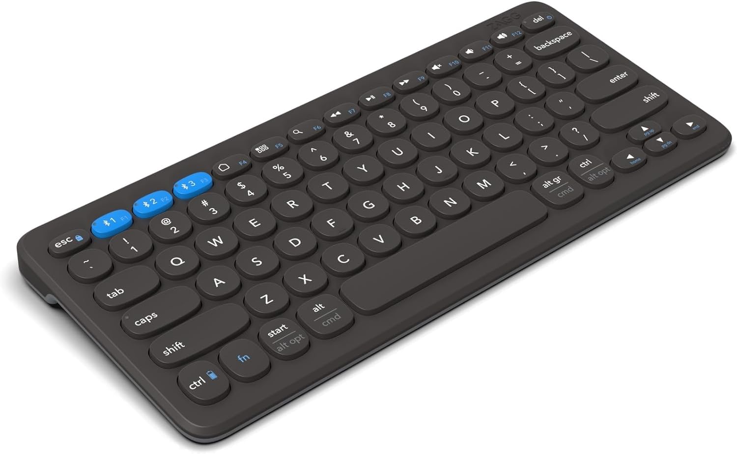 ZAGG Clavier multi-​paires de 12 pouces avec recharge sans fil de marque