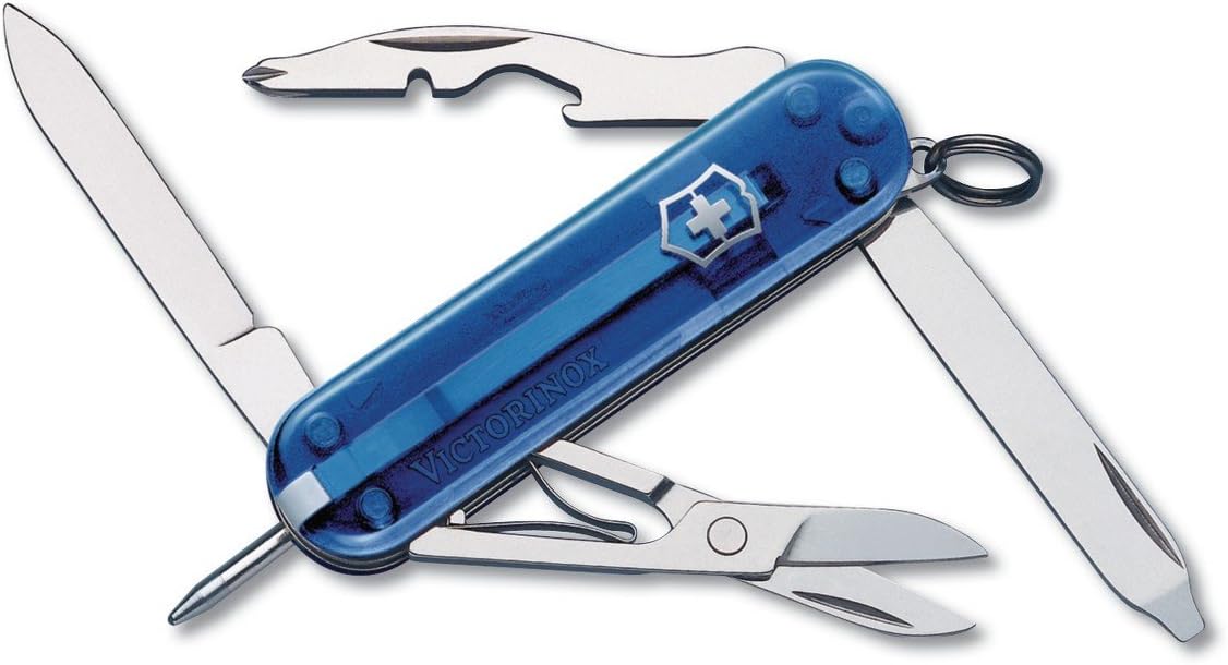 Victorinox Swiss Army Manager Pocket Knife, Sapphire