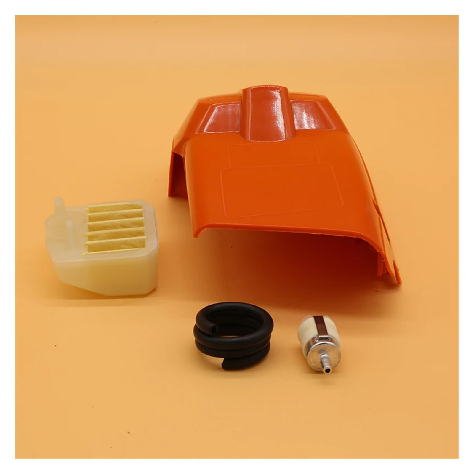 Cubierta del cilindro superior, filtro de aire, filtro de combustible, manguera, compatible con motosierra de gasolina H-u-s-q-v-a-r-n=A 340, 345 y 350, piezas 503910501/537024002