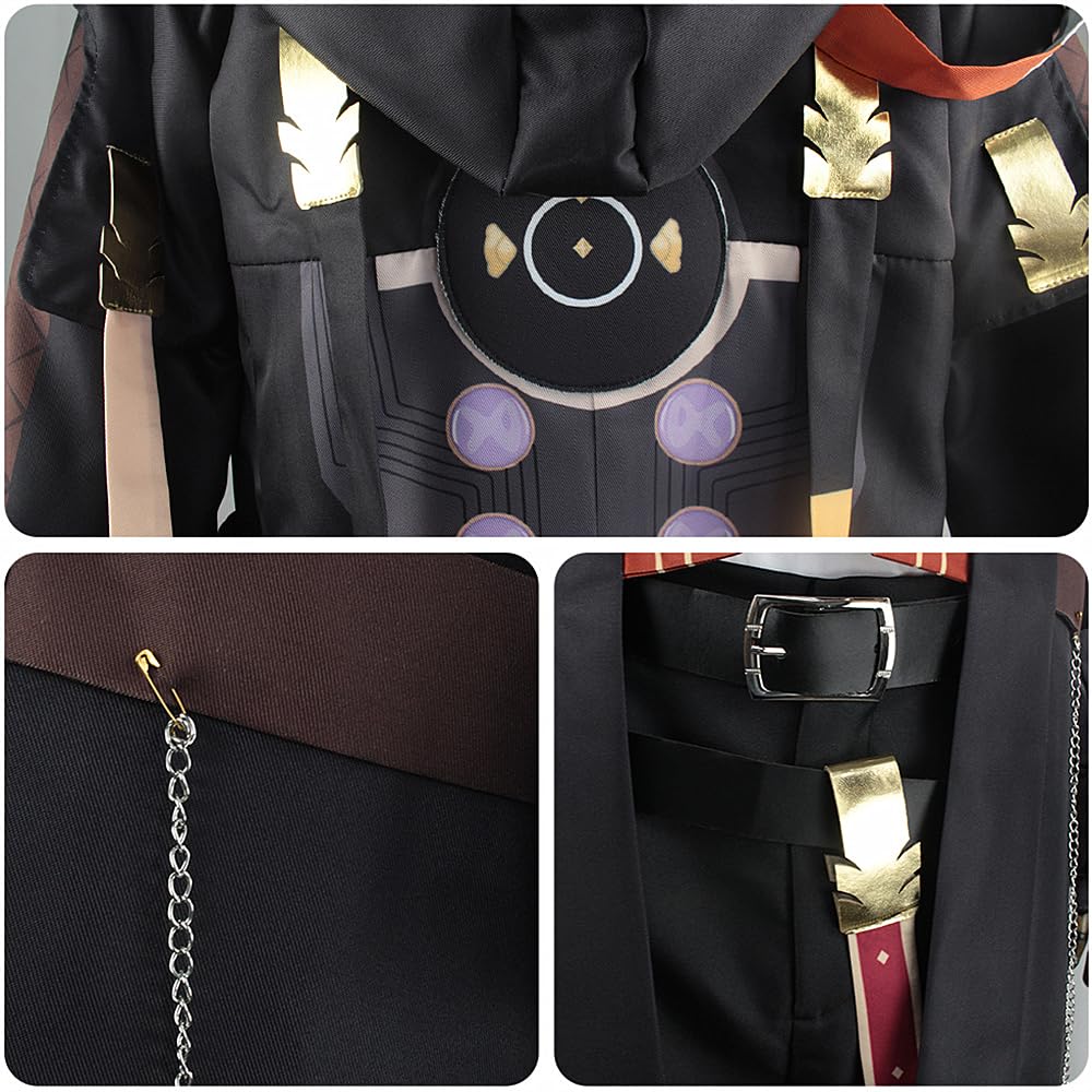 Charous Game Honkai:Star Rail Cosplay Trailblazer Kostüm,Unisex Valiant Uniform Anzug Für Game Performing Cosplay