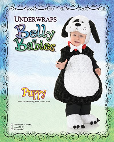 UNDERWRAPS-Toddler-Belly-Babies-Furry-Puppy-Costume