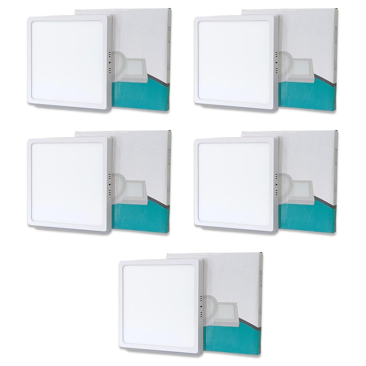 D'Mak White LED Panel Lights - Modern Ceiling Fixtures -18 D'Mak White LED Panel Lights - Modern Ceiling Fixtures -18