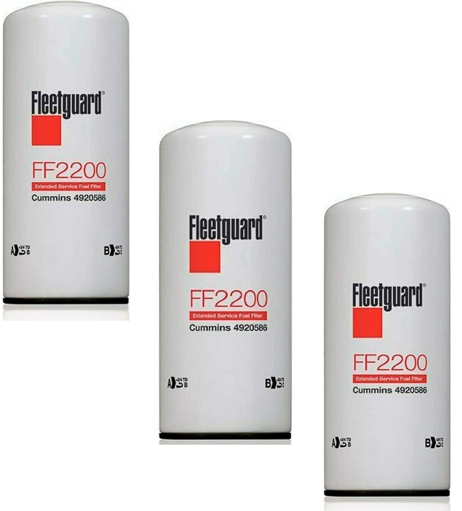 Buy FF2200 Fleetguard Fuel Filter (Pack of 3) Online at desertcartINDIA
