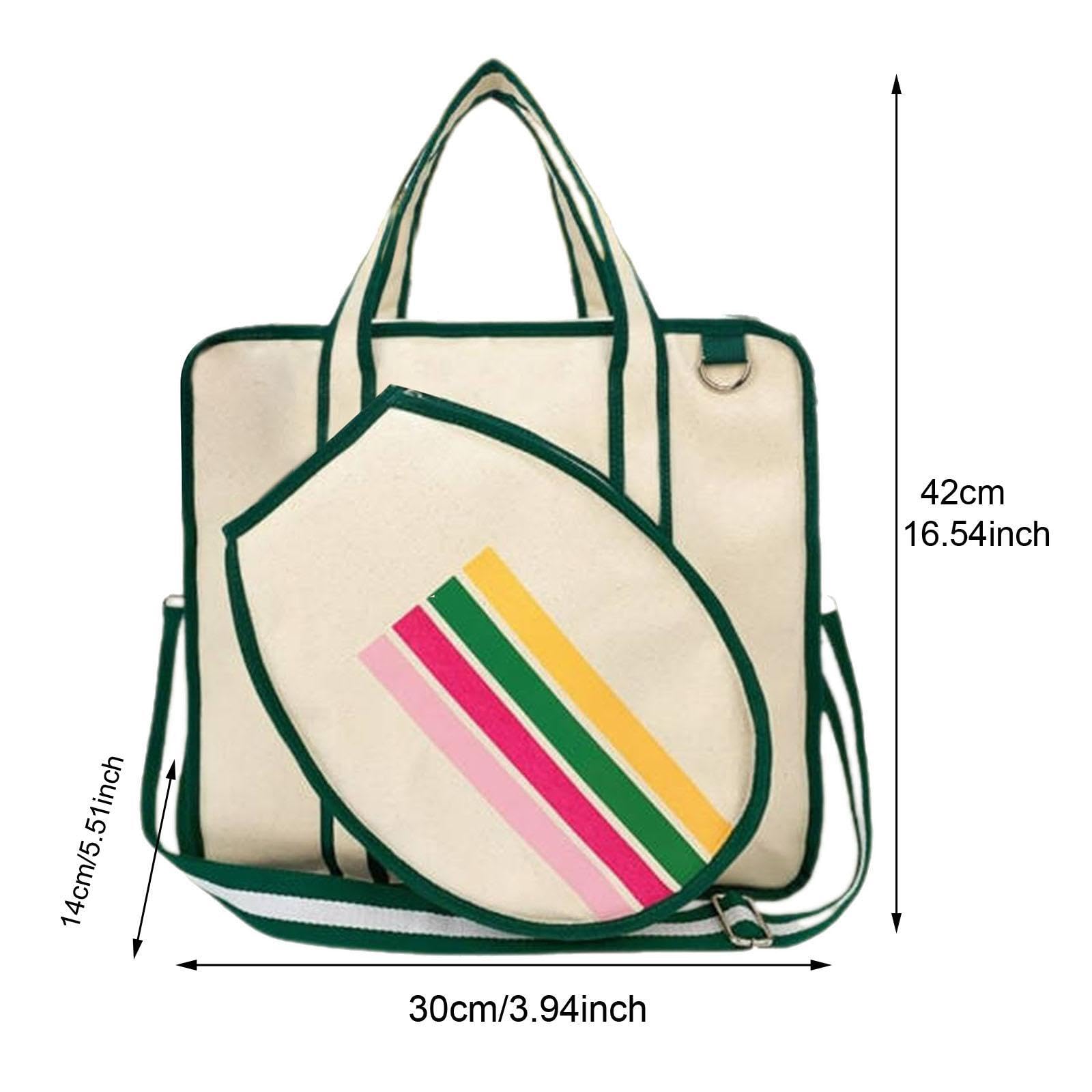 Bolsa de Mano Premium para Raquetas de Pickleball, Soporte de Hombro Ajustable, Ligera y Funcional, Bolsa para Equipo Deportivo, para Raquetas de Pickleball, para de