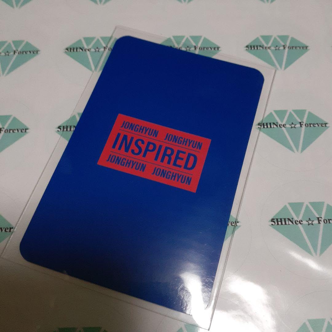 Amazon.co.jp: SHINee JONGHYUN INSPIRED トレカ : おもちゃ