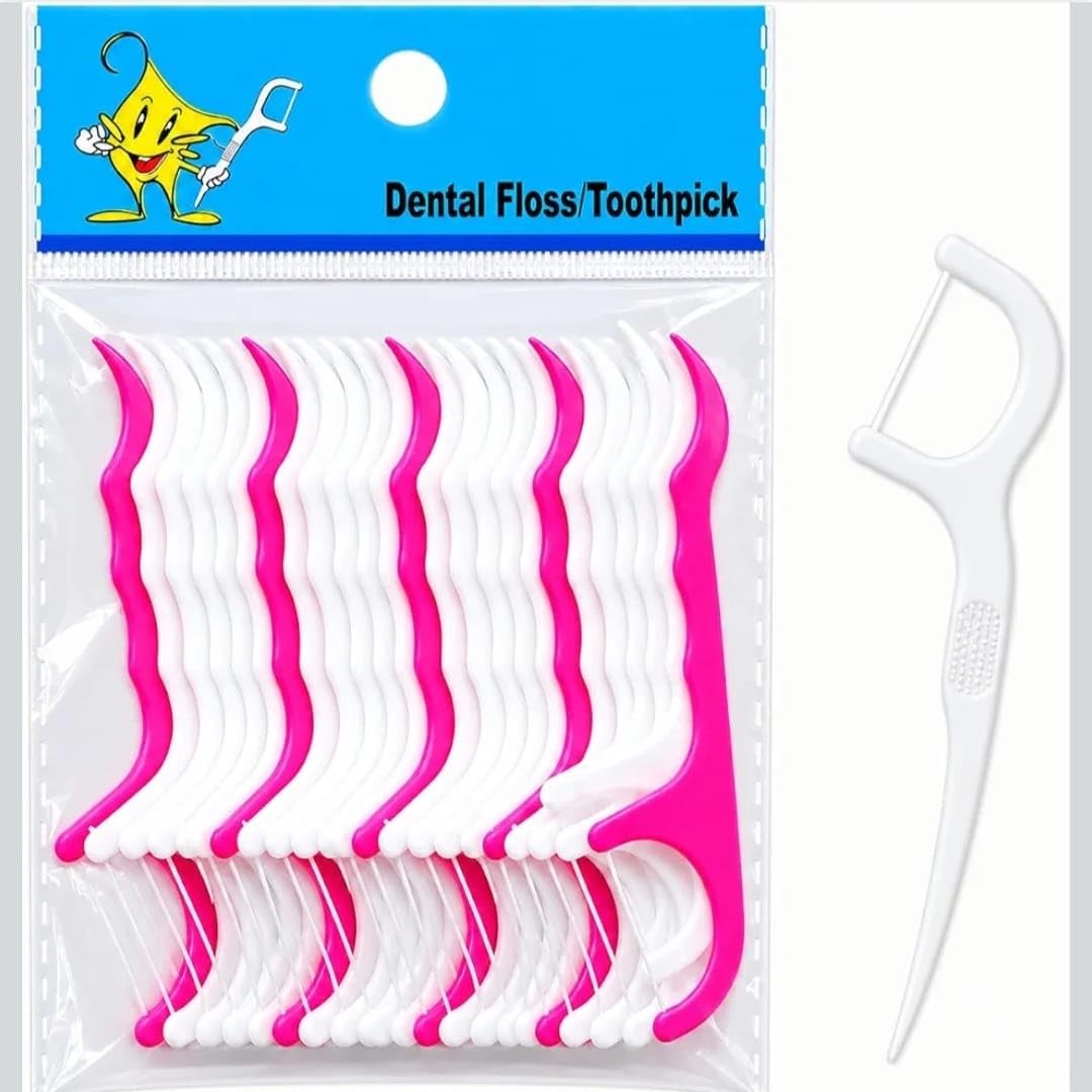 Bizolo Dental Floss Picks with Toothpick for Daily Oral Care (100 pcs)-image-22