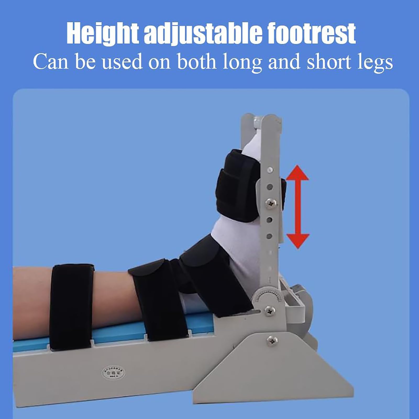 Equipo De Rehabilitación De Tobillo, Entrenador Eléctrico De Rehabilitación De Tobillo, Flexión Plantar/dorsiflexión 40°, Tensión Y Altura Ajustables, para Pie Caído, Varo, Hemiplejía